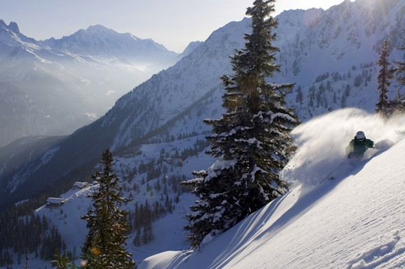 Den Schnee stieben lassen – Teil 1