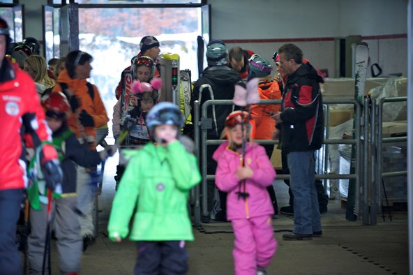 Italienische Skistation geeignet für Anfänger