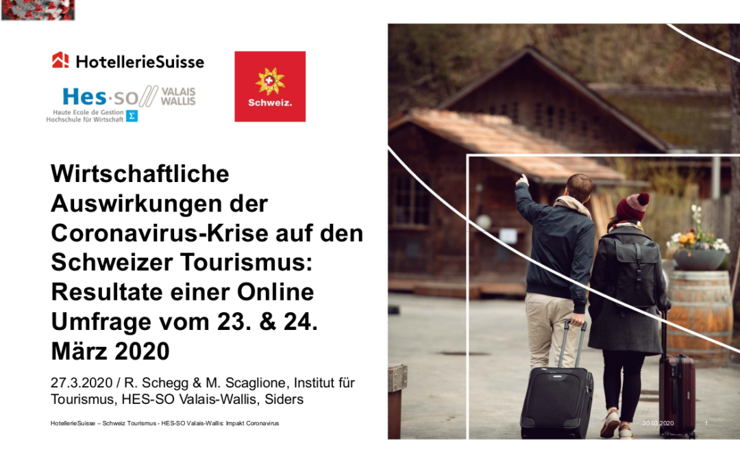 COVID-19: Milliardenverluste im Schweizer Tourismus