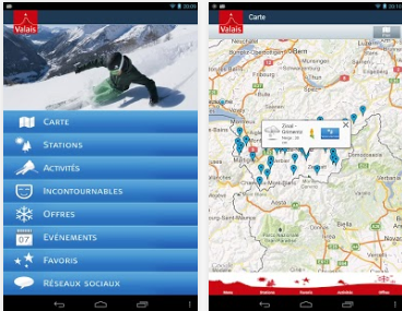 Benchmarking der mobilen Apps der Westschweizer Skigebiete